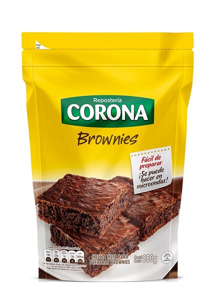 Premezcla Corona 350 grs brownies