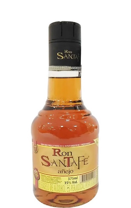 Ron Santafe 375 ml añejo