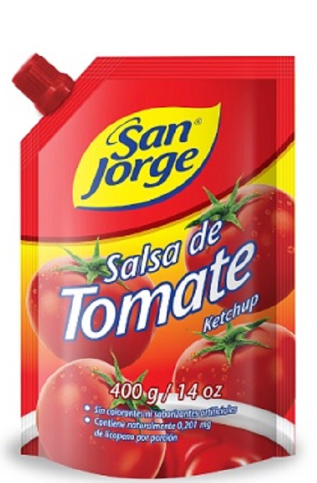Salsa tomate San Jorge 400 grs doypack
