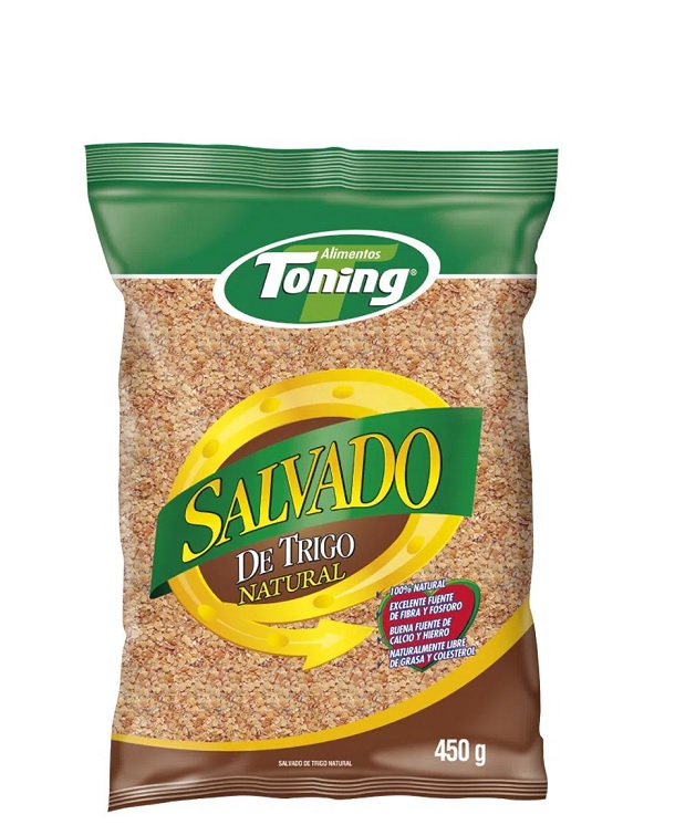 Salvado Toning 450 grs de trigo natural