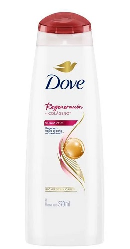 Shampoo Dove 370 ml regeneración extrema