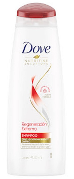 Shampoo Dove 400 ml regeneración extrema