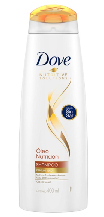 Shampoo Dove 400 ml óleo nutrición