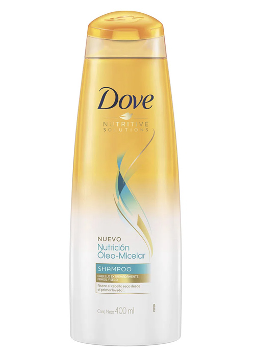 Shampoo Dove nutrición oleo micelar 400 ml
