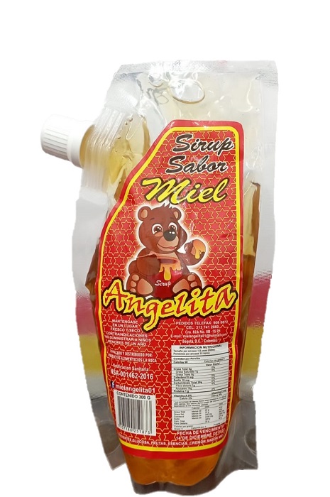 Syrup Angelita 300 grs sabor miel