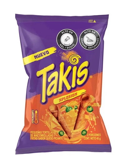 Takis 45 grs xplosión