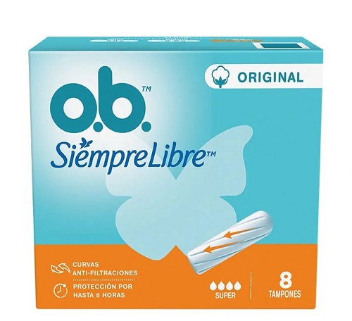 Tampón Ob 8 und super