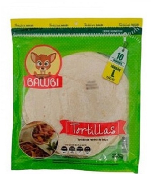 Tortillas Bambi x 10 und l