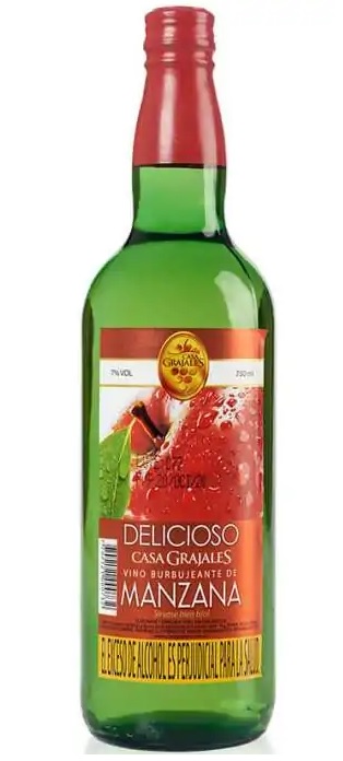 Vino Casa Grajales 750 ml delicioso manzana