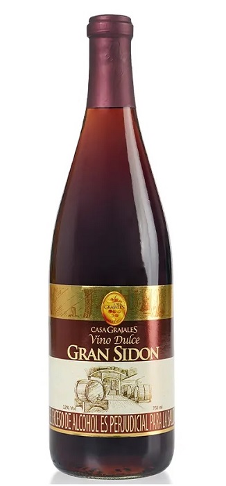 Vino Casa Grajales 750 ml gran sidon dulce