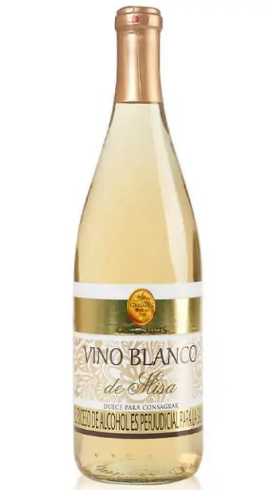 Vino Casa Grajales 750 ml misa blanco