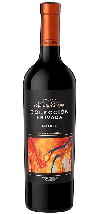 Vino Navarra Correas 750 ml malbec