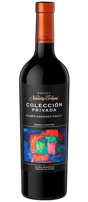 Vino Navarra Correas 750 ml malbet/cabernet/merlot