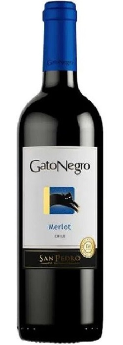 Vino Gato Negro 750 ml Merlot