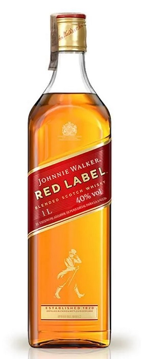 Whisky Jonnie Walker 1000 ml red label .