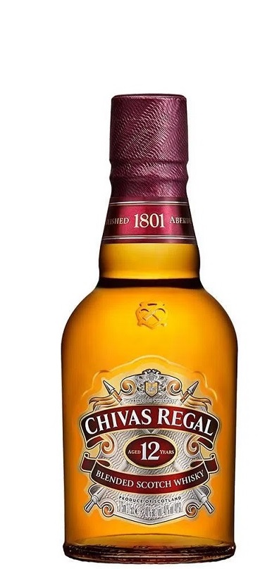 Whisky chivas regal 375 ml 12 años
