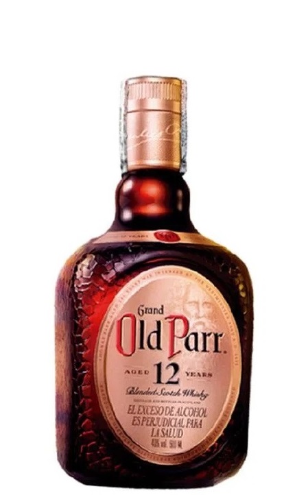 Whisky grand old parr 500 ml 12 años