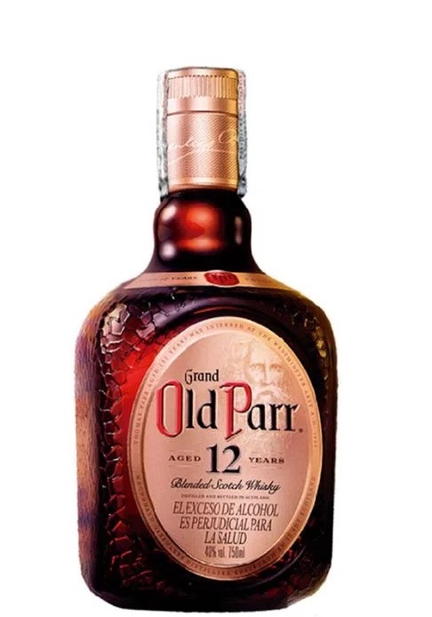 Whisky Grand Old Parr 750 ml 12 años