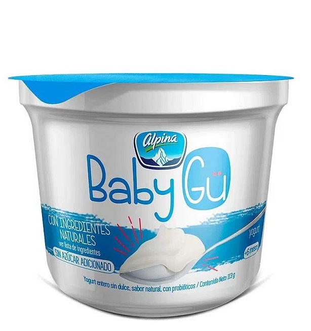 Yogurt Alpina 113 grs Baby sabor natural con probióticos