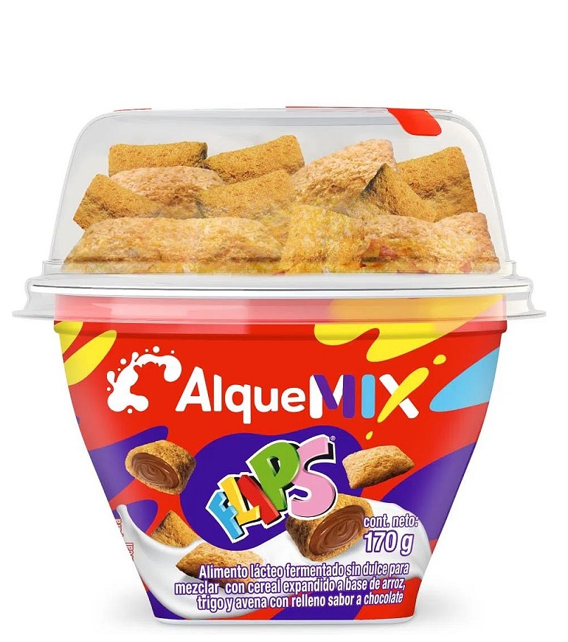 Yogurt Alquería 170 grs cereal flips
