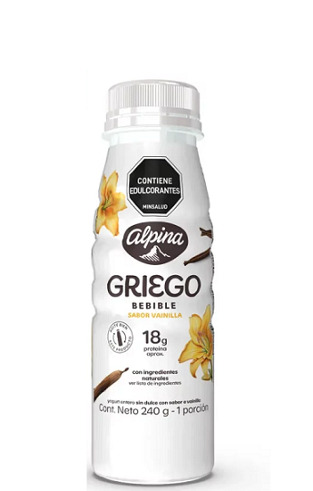 Yogurt Griego Alpina 240 grs vainilla