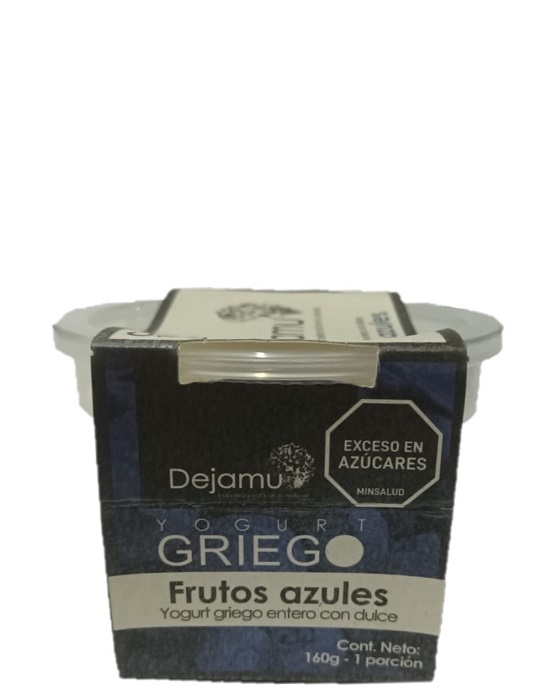 Yogurt Griego Dejamu 160 grs frutos azules