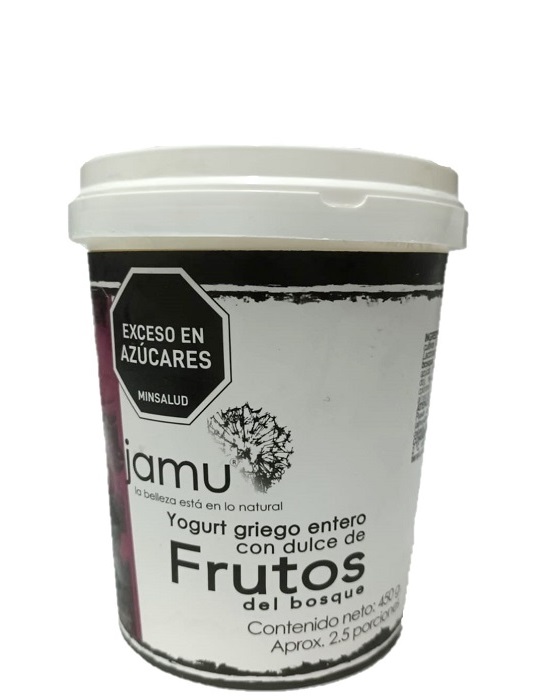 Yogurt Griego Dejamu 450 grs frutos del bosque