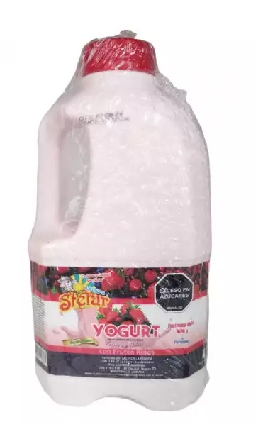 Yogurt Stelar 1000 ml frutos rojos