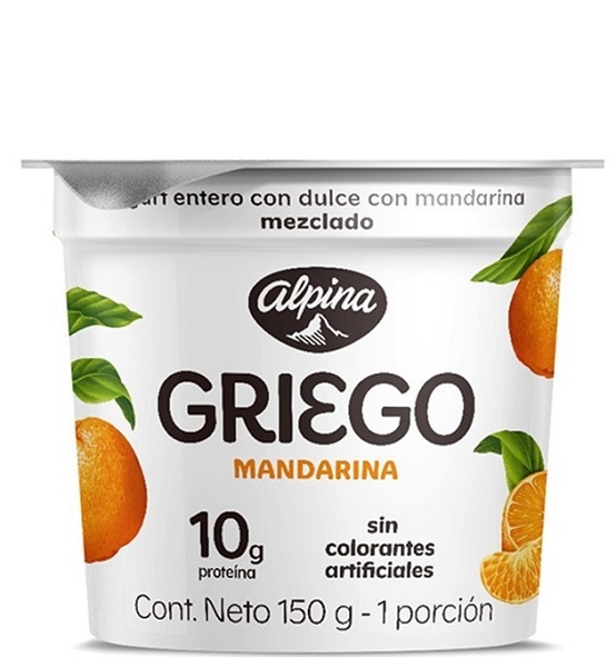 Yogurt griego Alpina 150 grs mandarina